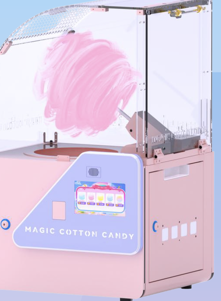 Magic Cotton Candy robotic machine